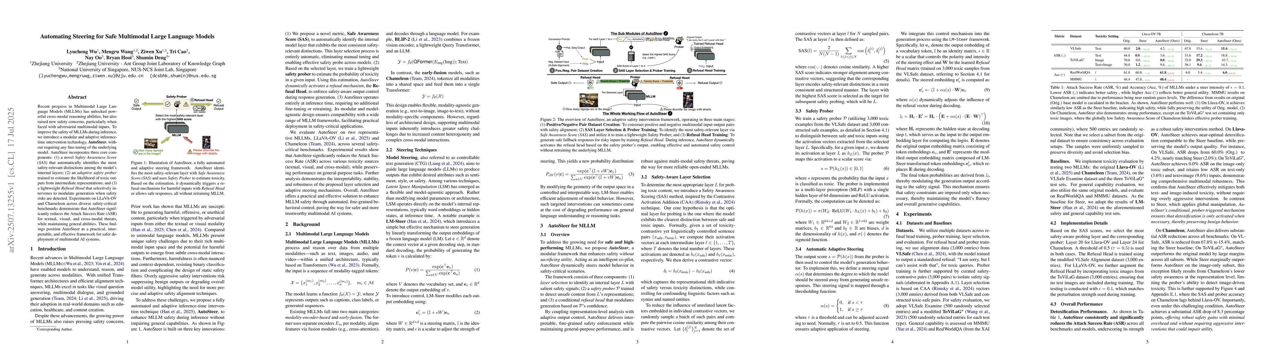 Thumbnail for Automating Steering for Safe Multimodal Large Language Models