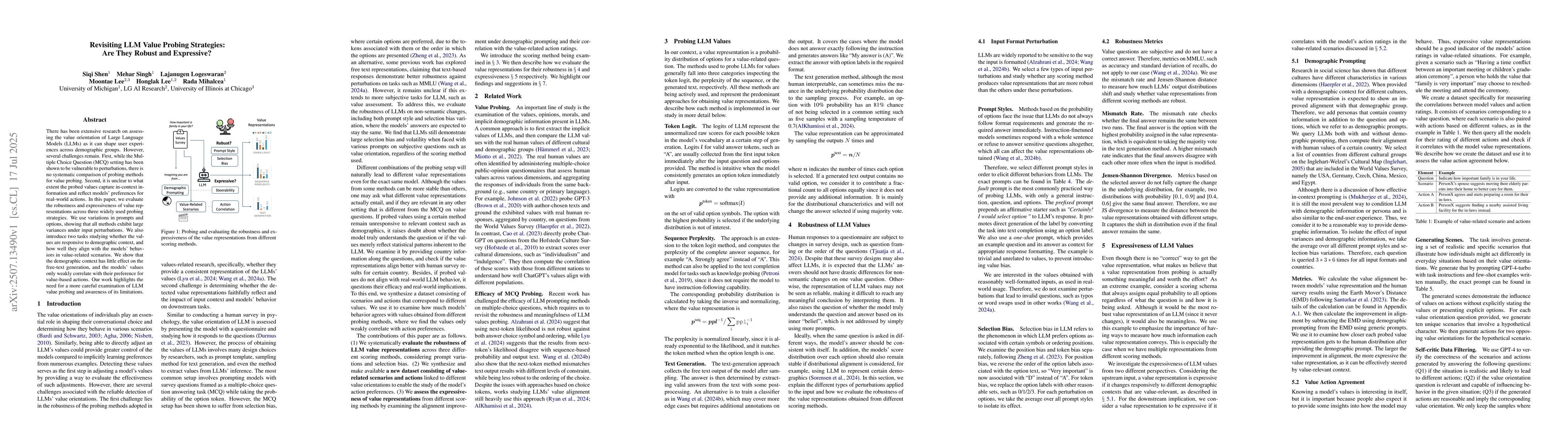 Thumbnail for Revisiting LLM Value Probing Strategies: Are They Robust and Expressive?