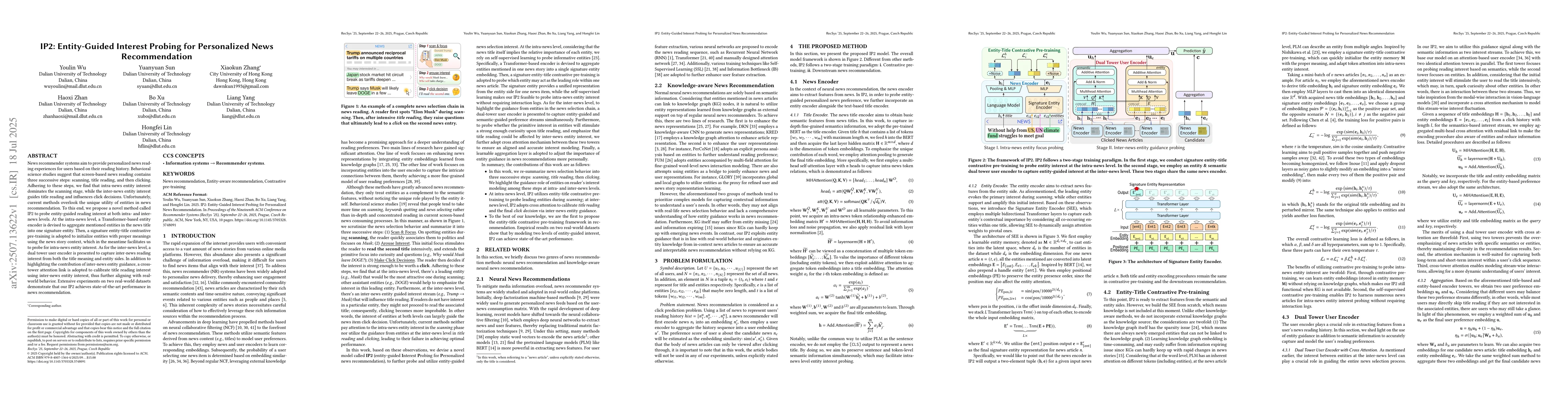 Thumbnail for IP2: Entity-Guided Interest Probing for Personalized News Recommendation