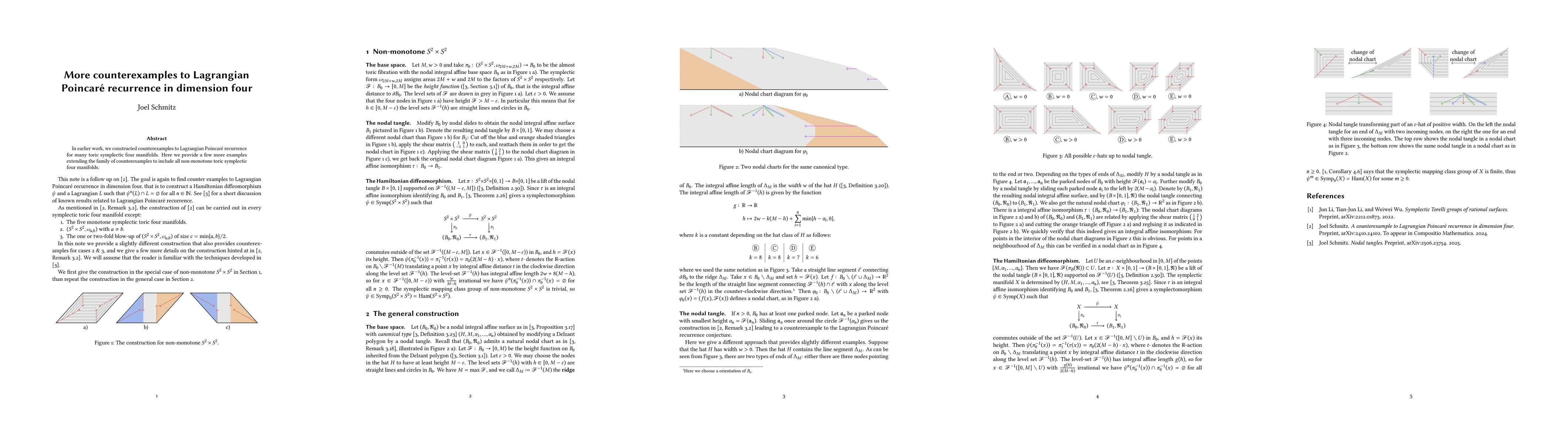 Thumbnail for More counterexamples to Lagrangian Poincaré recurrence in dimension
  four