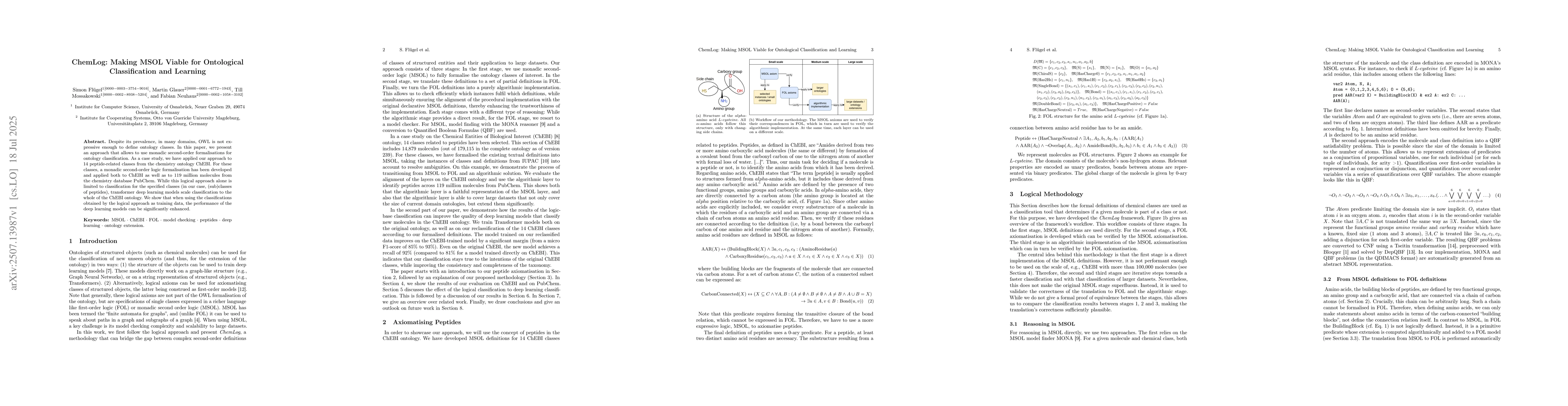 Thumbnail for ChemLog: Making MSOL Viable for Ontological Classification and Learning