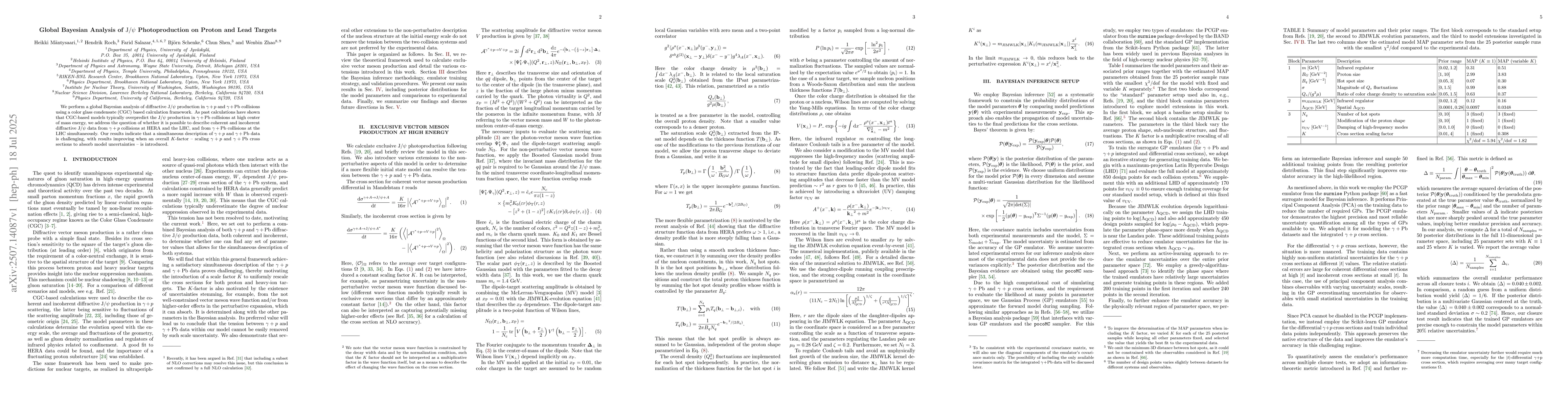 Thumbnail for Global Bayesian Analysis of $\mathrm{J}/ψ$ Photoproduction on Proton
  and Lead Targets