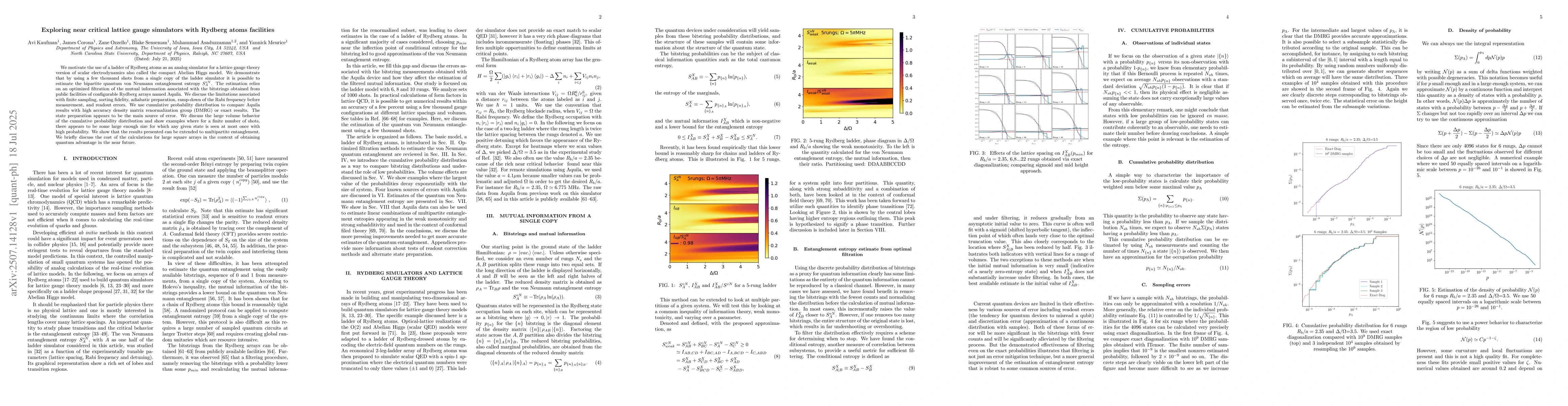 Thumbnail for Exploring near critical lattice gauge simulators with Rydberg atoms
  facilities