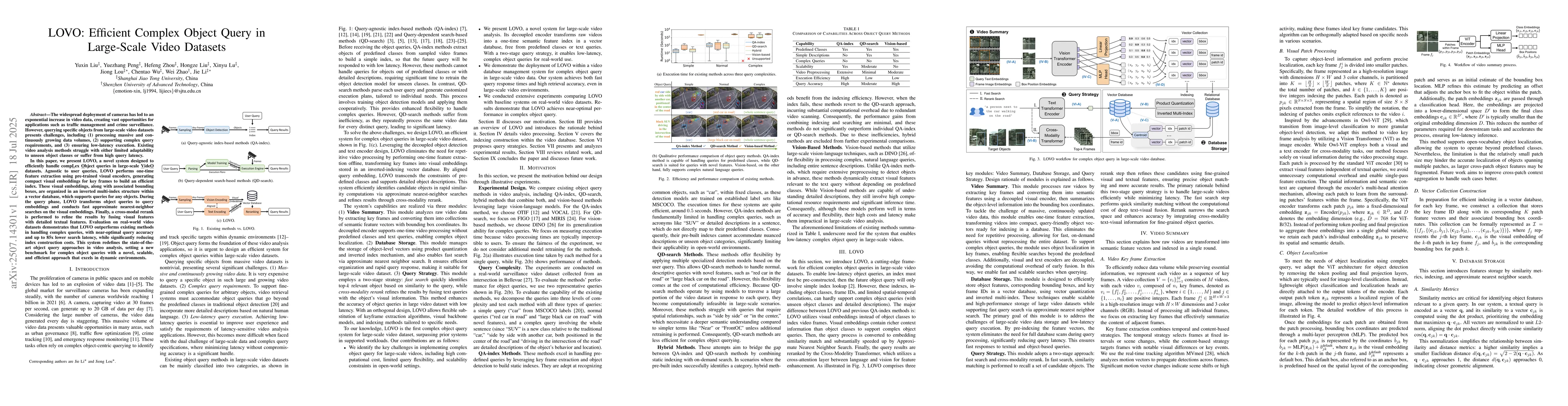Thumbnail for LOVO: Efficient Complex Object Query in Large-Scale Video Datasets