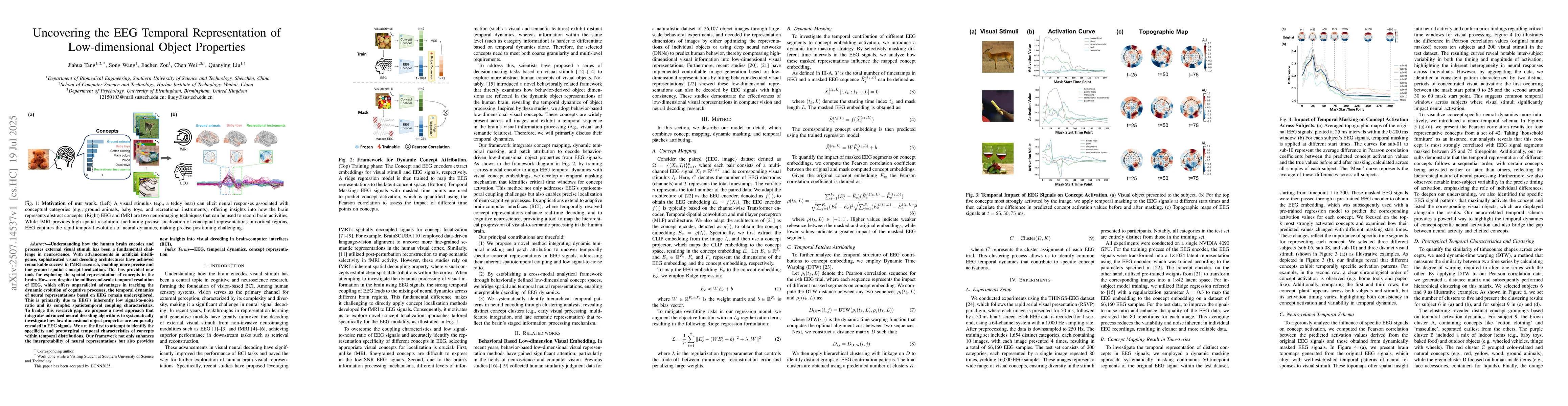 Thumbnail for Uncovering the EEG Temporal Representation of Low-dimensional Object
  Properties