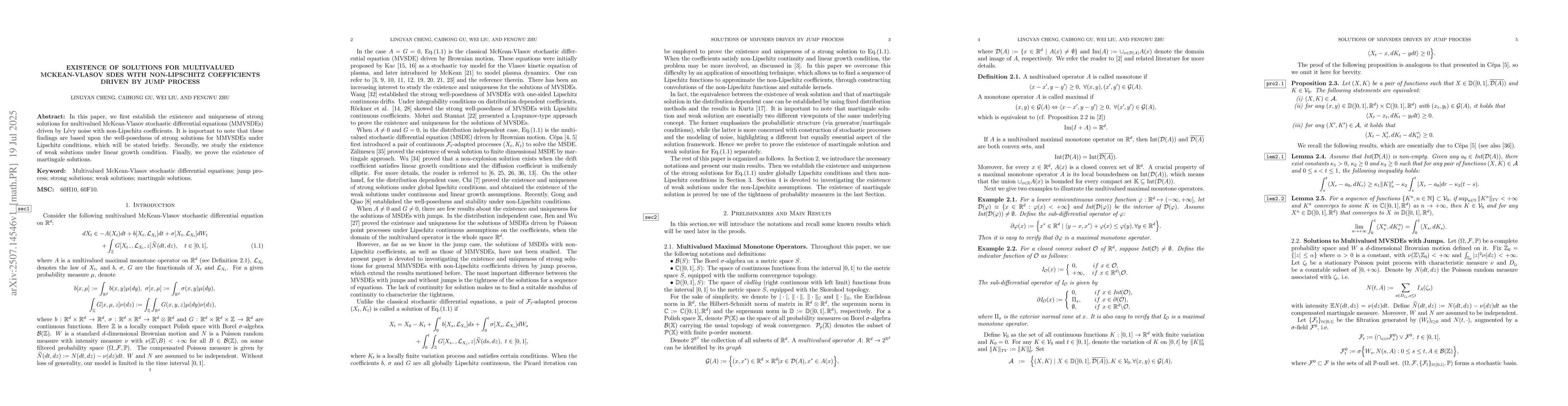Thumbnail for Existence of solutions for multivalued mckean-vlasov sdes with
  non-lipschitz coefficients