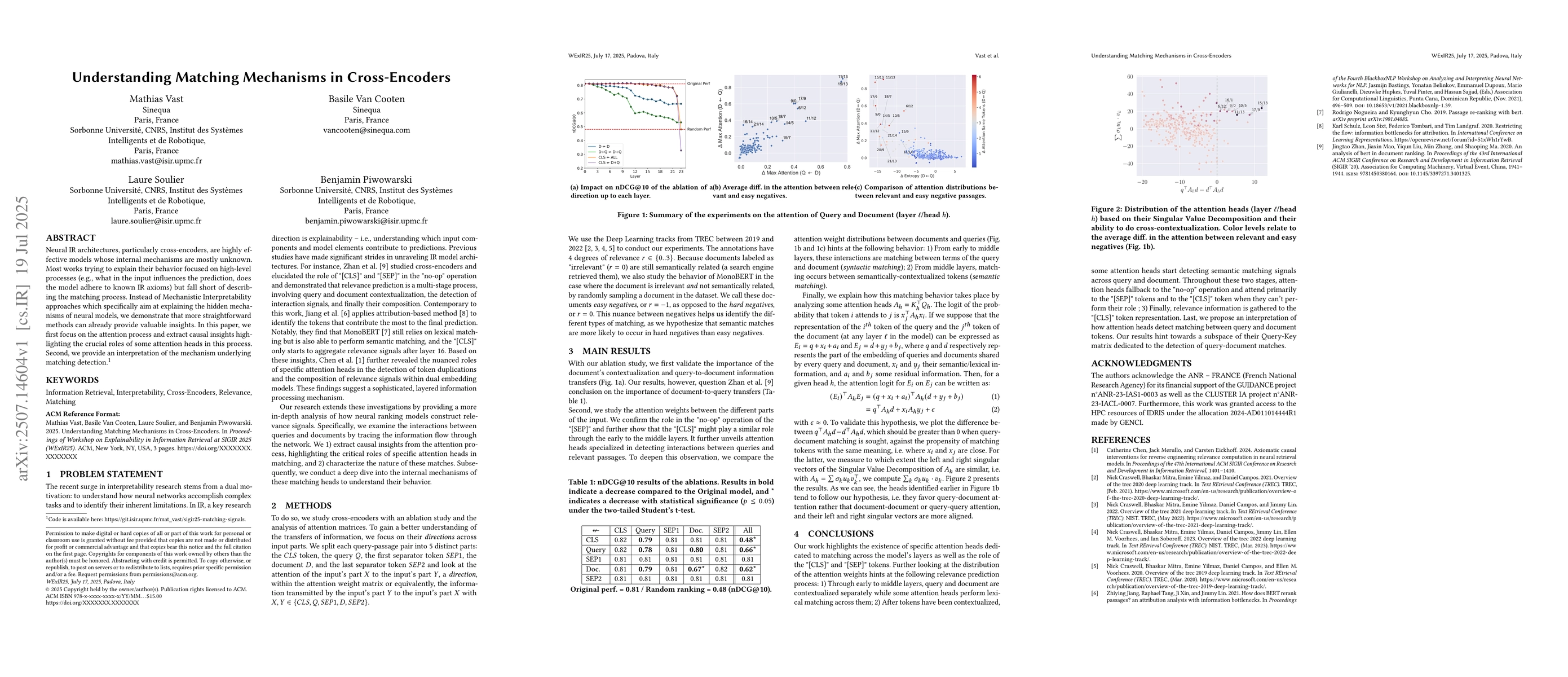 Thumbnail for Understanding Matching Mechanisms in Cross-Encoders