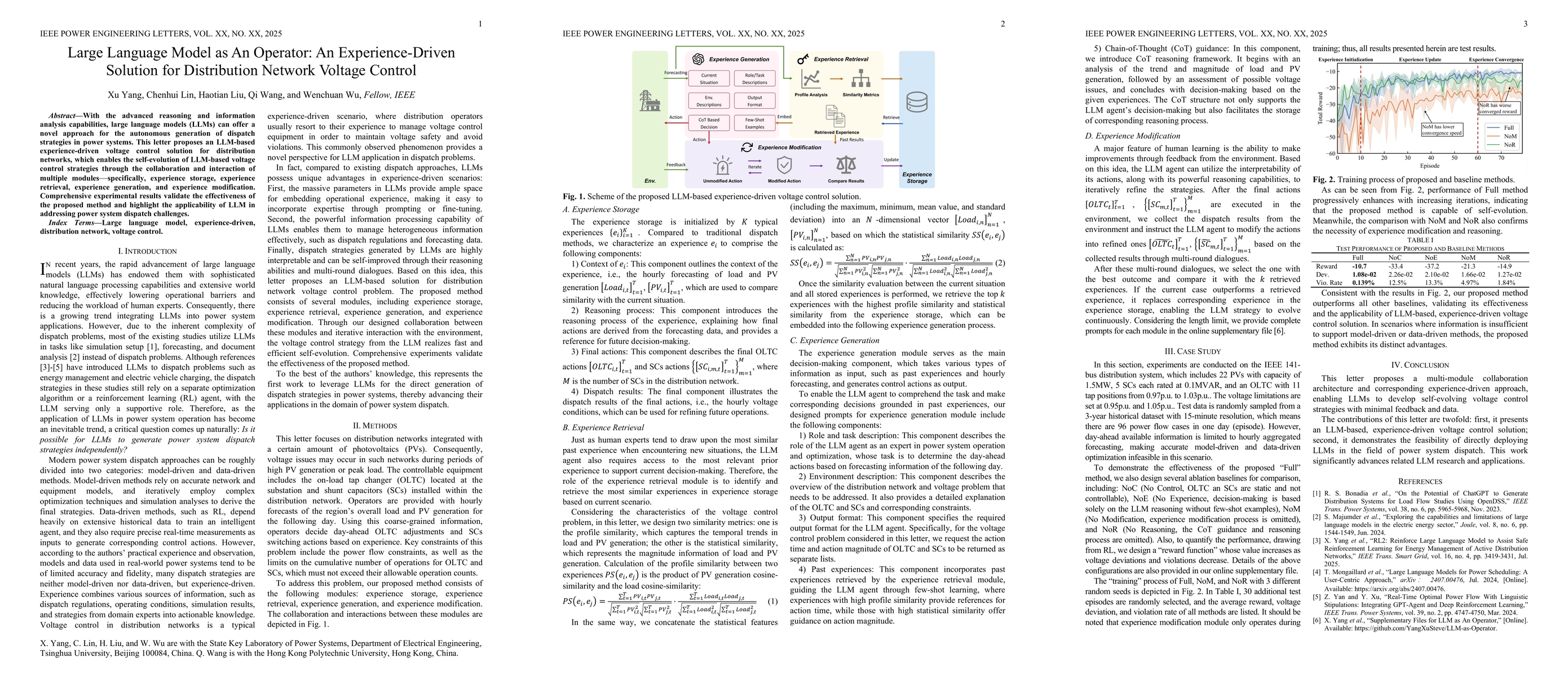 Thumbnail for Large Language Model as An Operator: An Experience-Driven Solution for
  Distribution Network Voltage Control