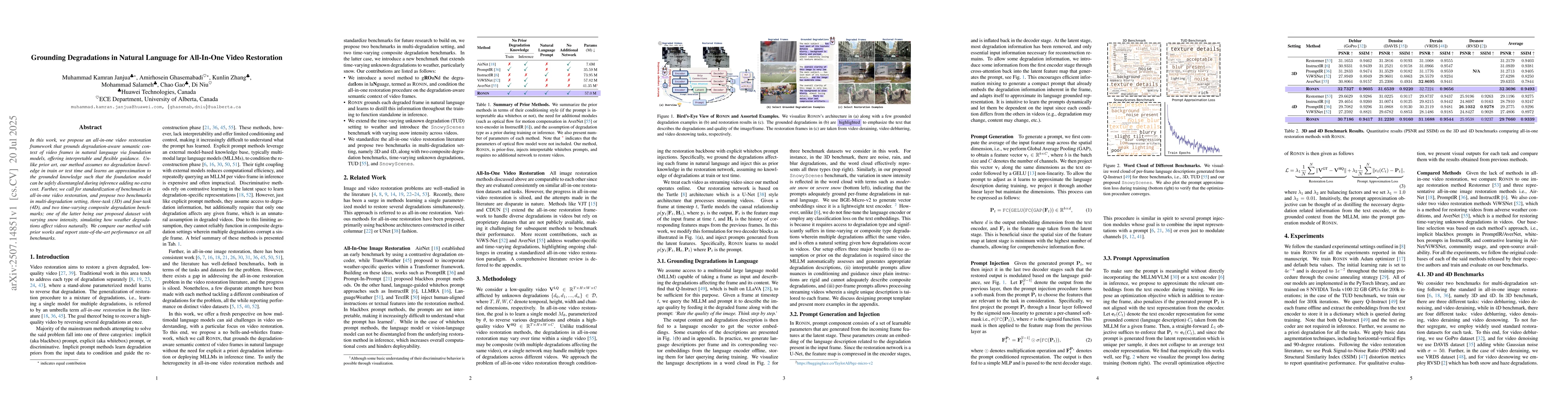 Thumbnail for Grounding Degradations in Natural Language for All-In-One Video
  Restoration