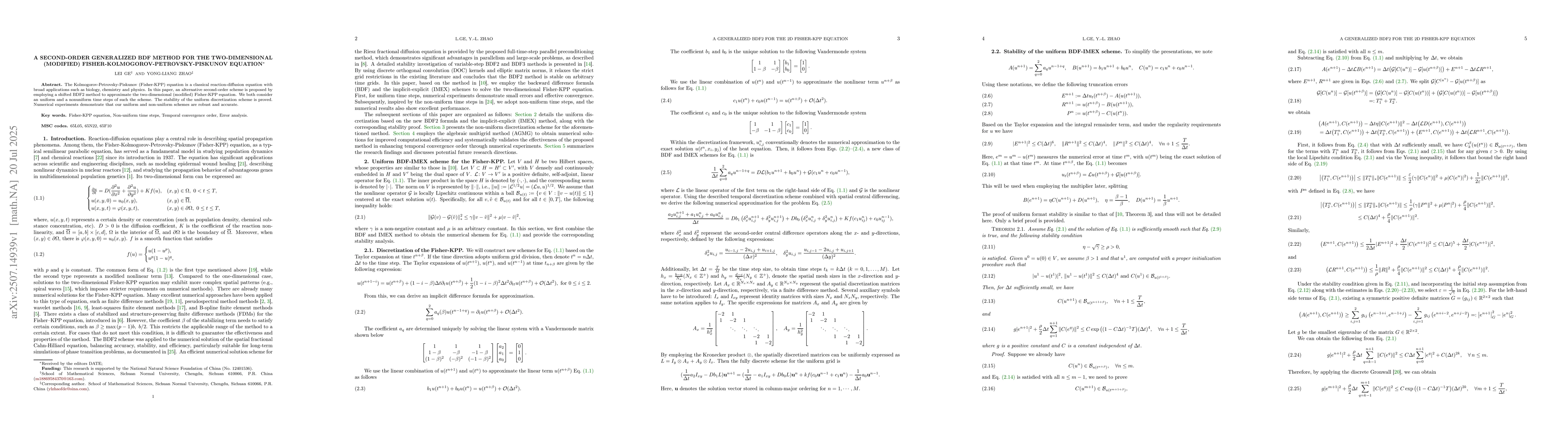 Thumbnail for A second-order generalized BDF method for the two-dimensional (modified)
  Fisher-Kolmogorov-Petrovsky-Piskunov equation