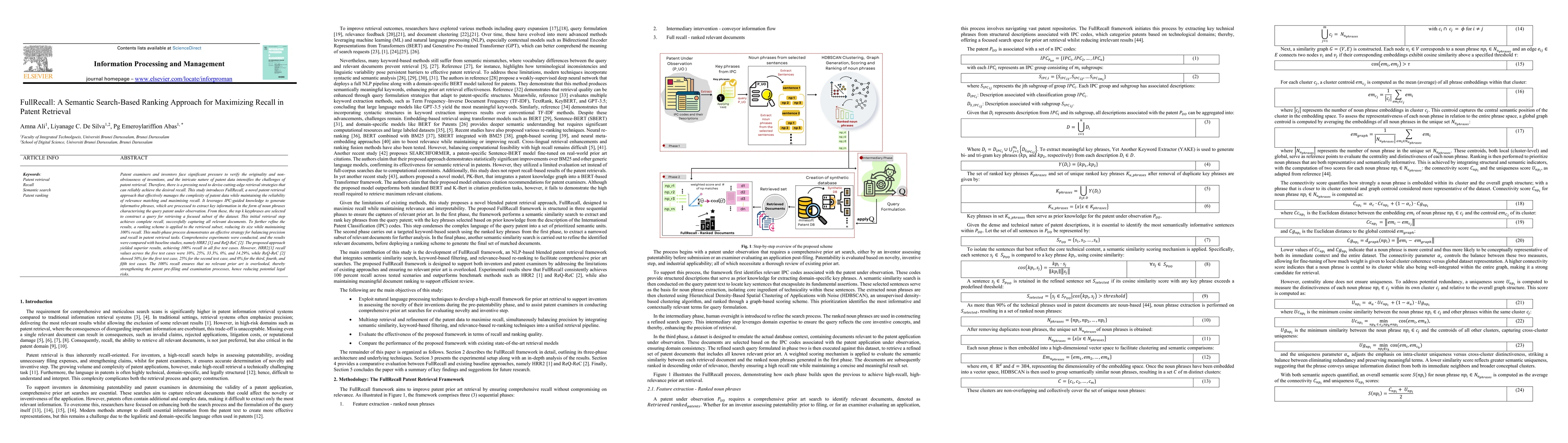 Thumbnail for FullRecall: A Semantic Search-Based Ranking Approach for Maximizing
  Recall in Patent Retrieval