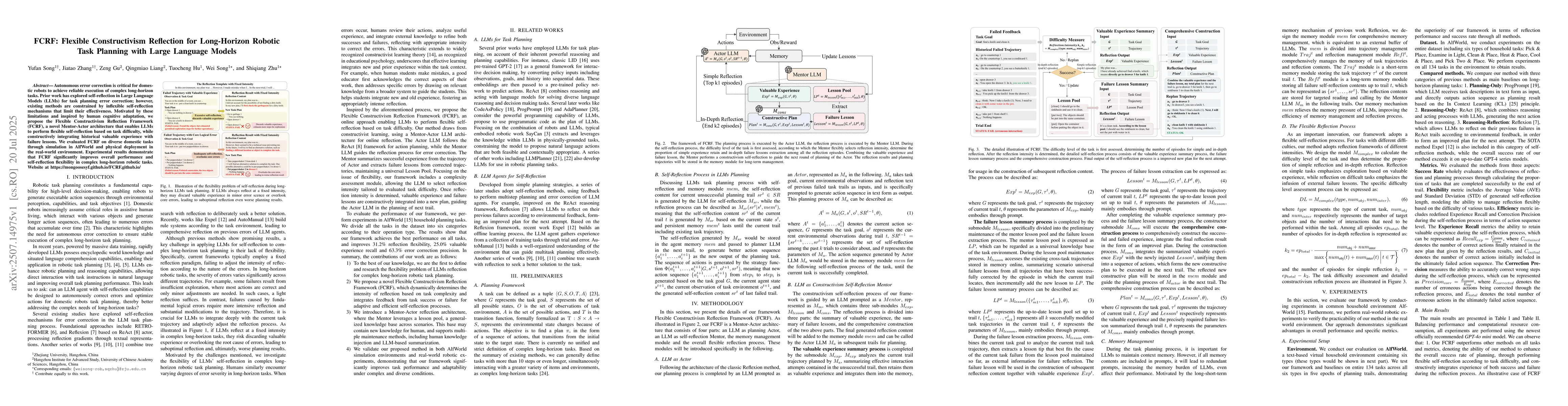 Thumbnail for FCRF: Flexible Constructivism Reflection for Long-Horizon Robotic Task
  Planning with Large Language Models