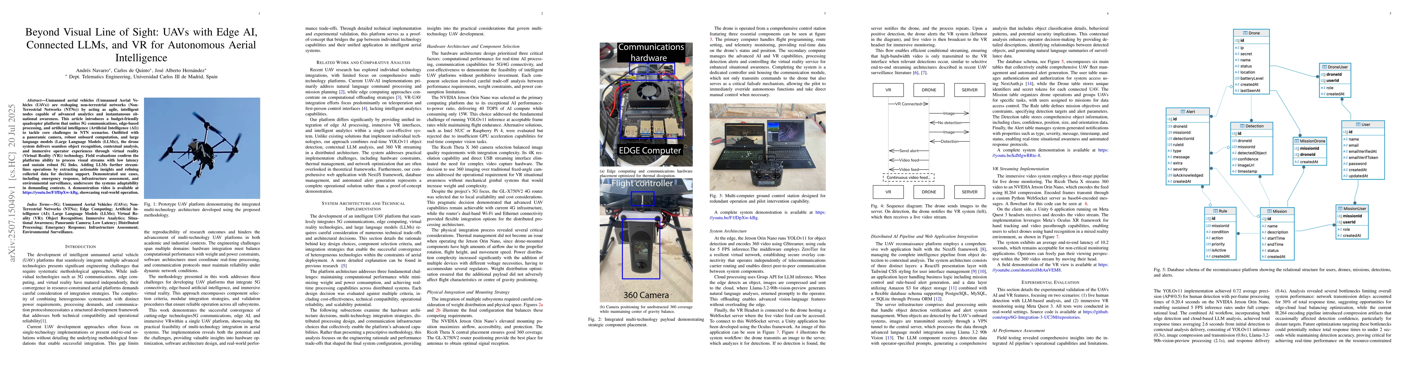 Thumbnail for Beyond Visual Line of Sight: UAVs with Edge AI, Connected LLMs, and VR
  for Autonomous Aerial Intelligence