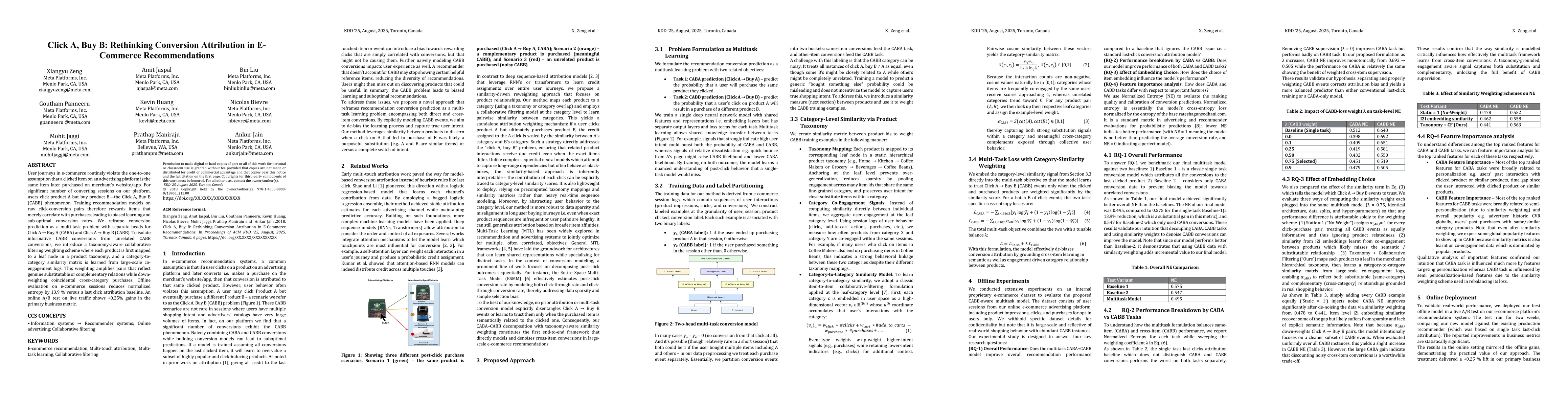 Thumbnail for Click A, Buy B: Rethinking Conversion Attribution in E- Commerce
  Recommendations