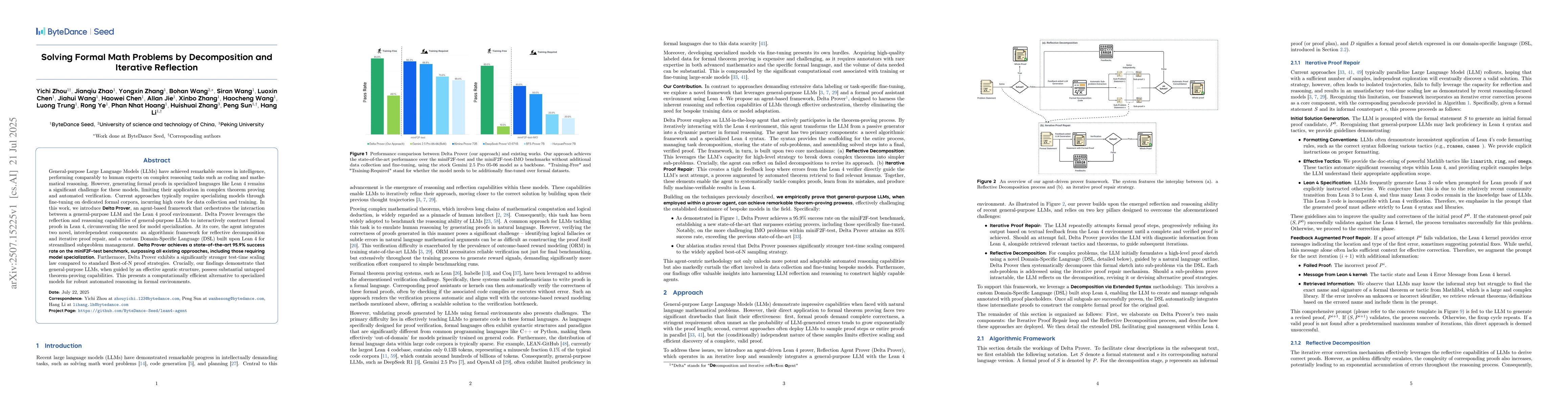 Thumbnail for Solving Formal Math Problems by Decomposition and Iterative Reflection