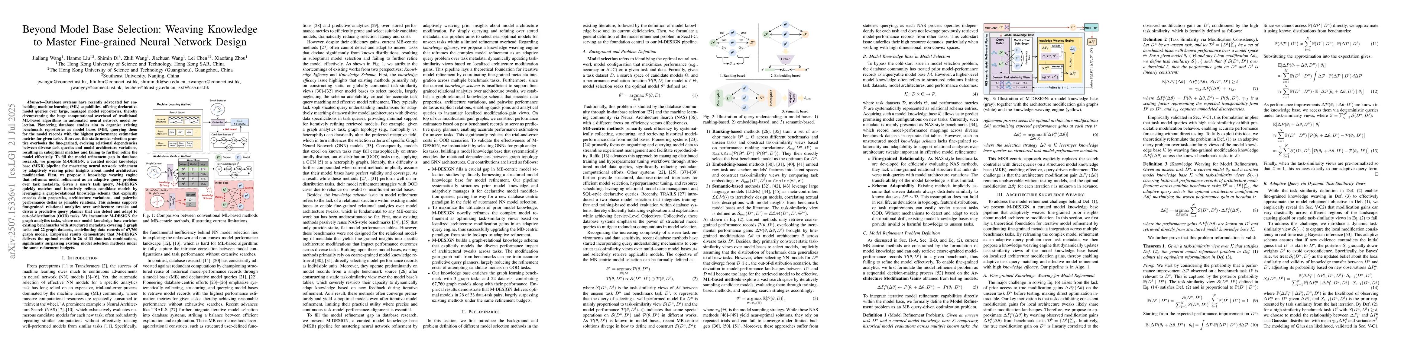 Thumbnail for Beyond Model Base Selection: Weaving Knowledge to Master Fine-grained
  Neural Network Design