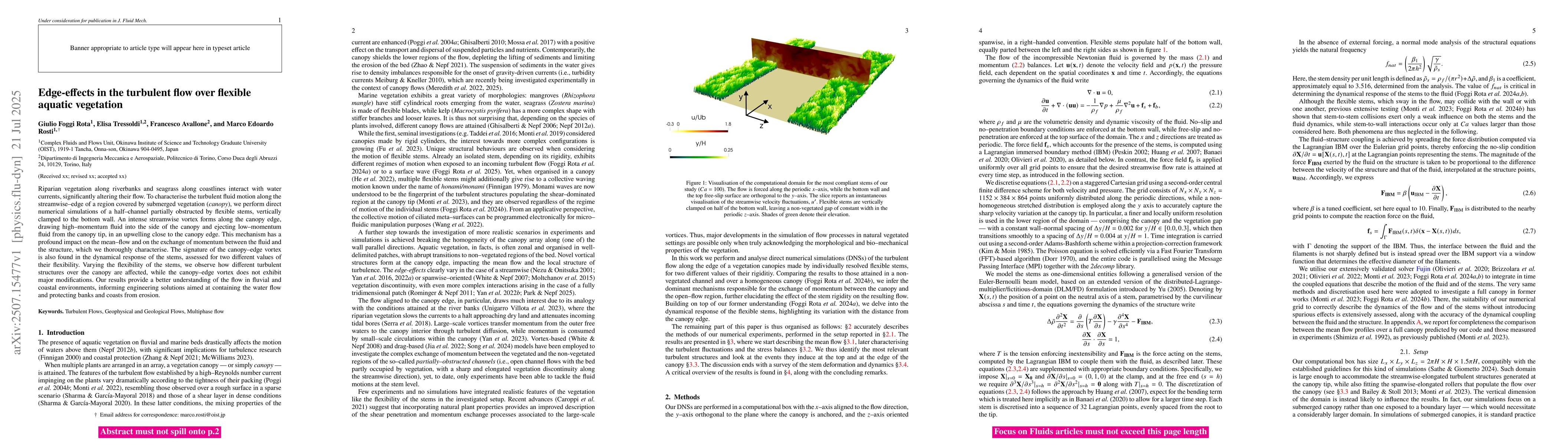 Thumbnail for Edge-effects in the turbulent flow over flexible aquatic vegetation