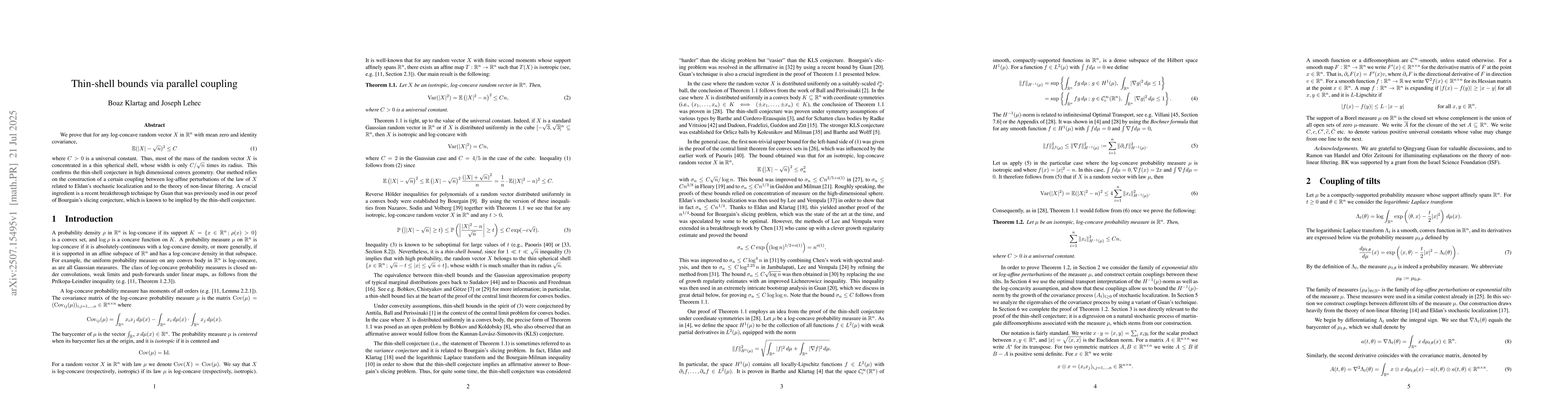 Thumbnail for Thin-shell bounds via parallel coupling