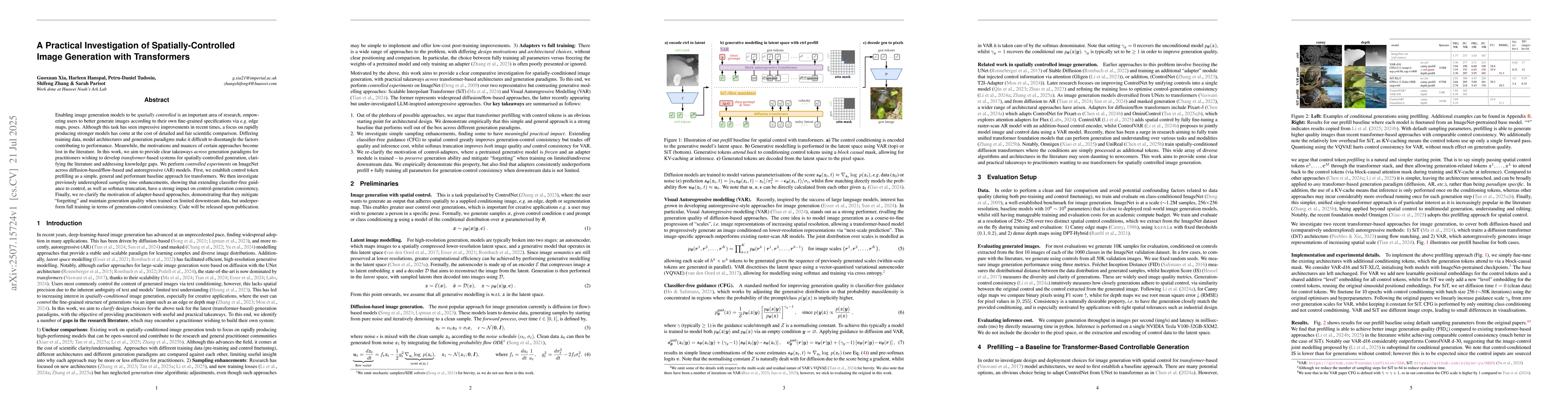 Thumbnail for A Practical Investigation of Spatially-Controlled Image Generation with
  Transformers