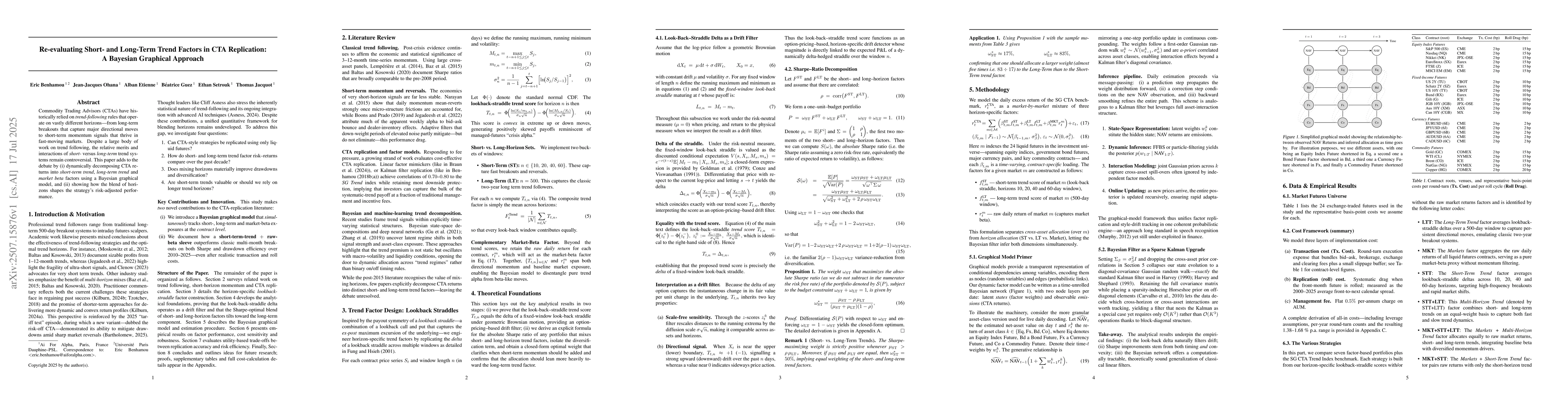 Thumbnail for Re-evaluating Short- and Long-Term Trend Factors in CTA Replication: A
  Bayesian Graphical Approach