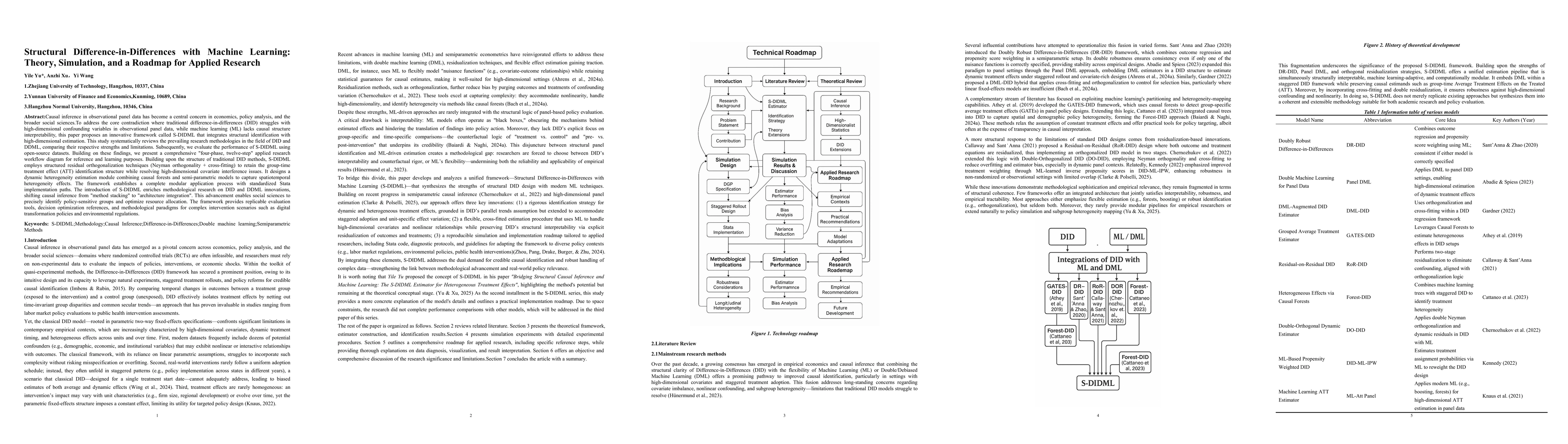 Thumbnail for Structural DID with ML: Theory, Simulation, and a Roadmap for Applied
  Research