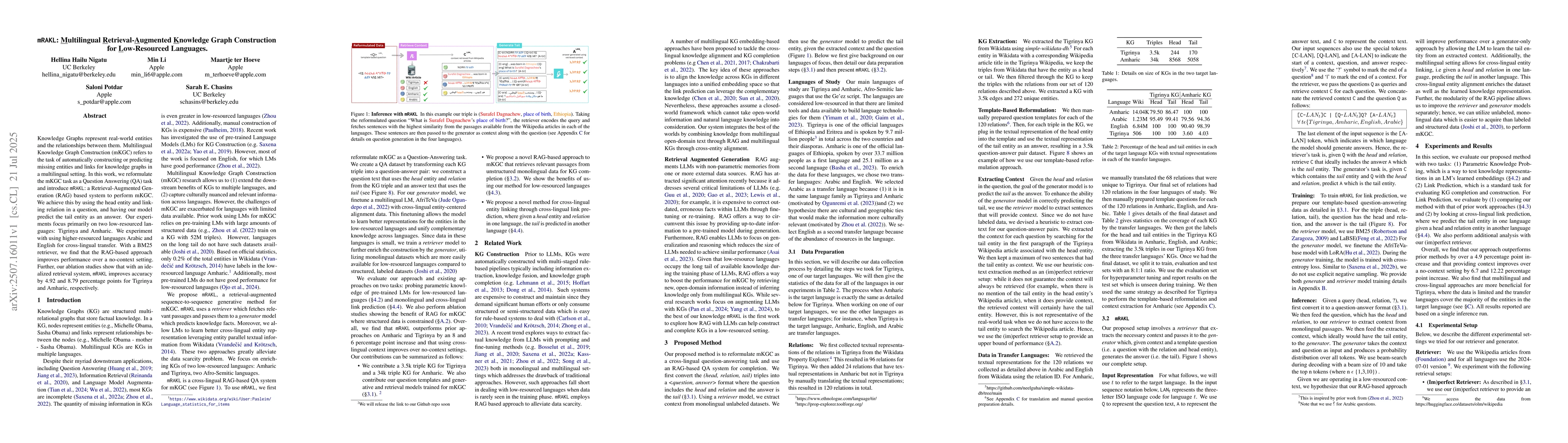 Thumbnail for mRAKL: Multilingual Retrieval-Augmented Knowledge Graph Construction for
  Low-Resourced Languages