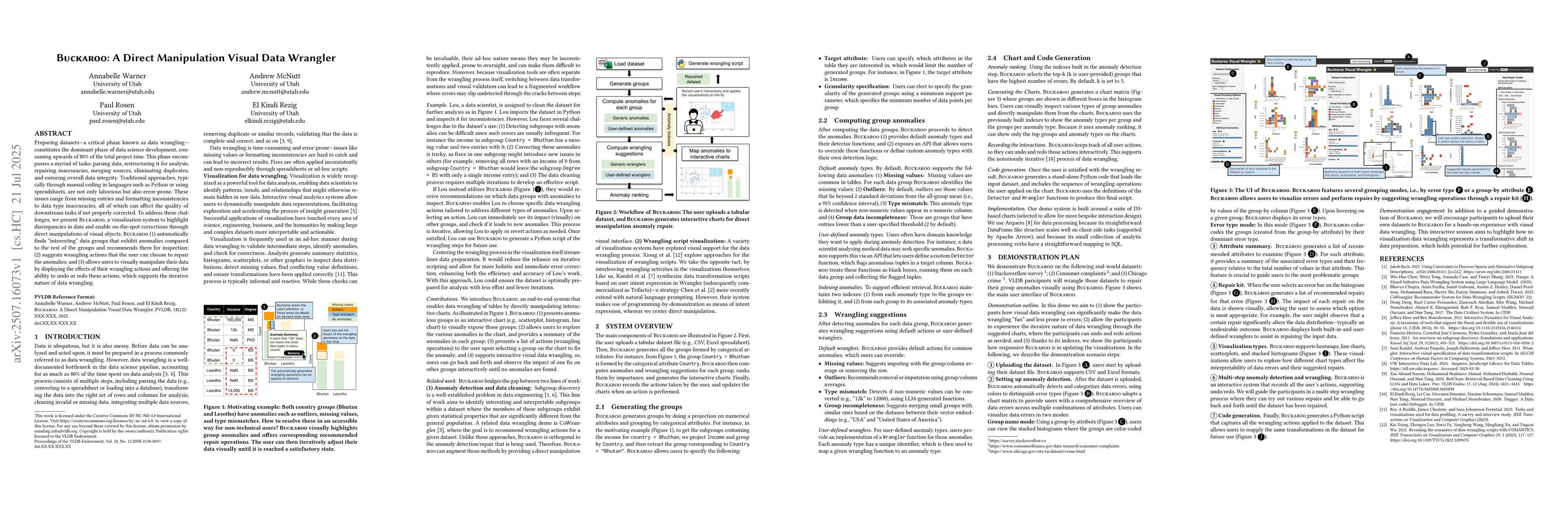 Thumbnail for Buckaroo: A Direct Manipulation Visual Data Wrangler