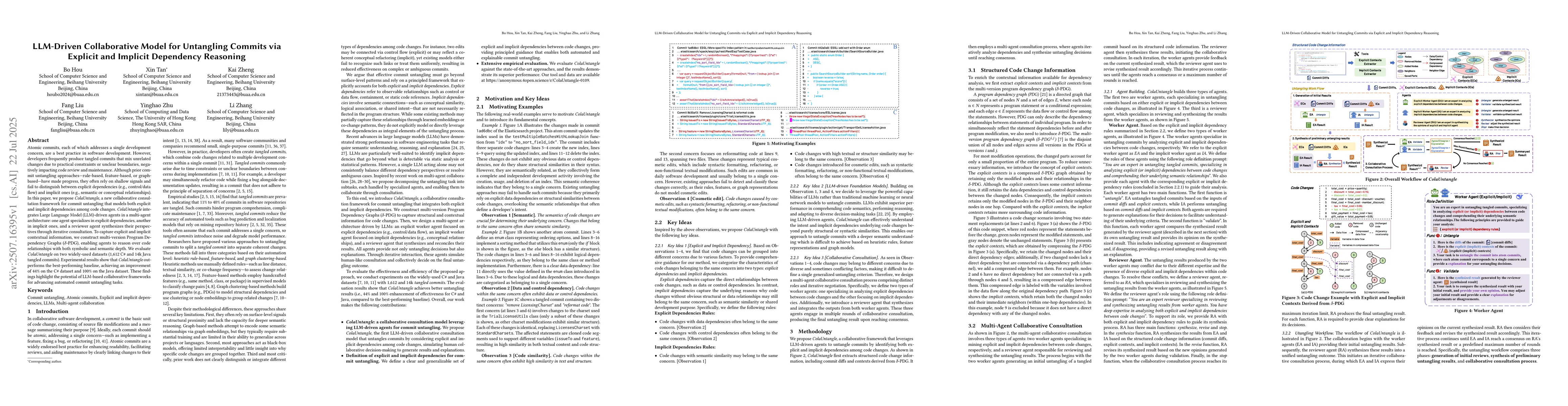Thumbnail for LLM-Driven Collaborative Model for Untangling Commits via Explicit and
  Implicit Dependency Reasoning