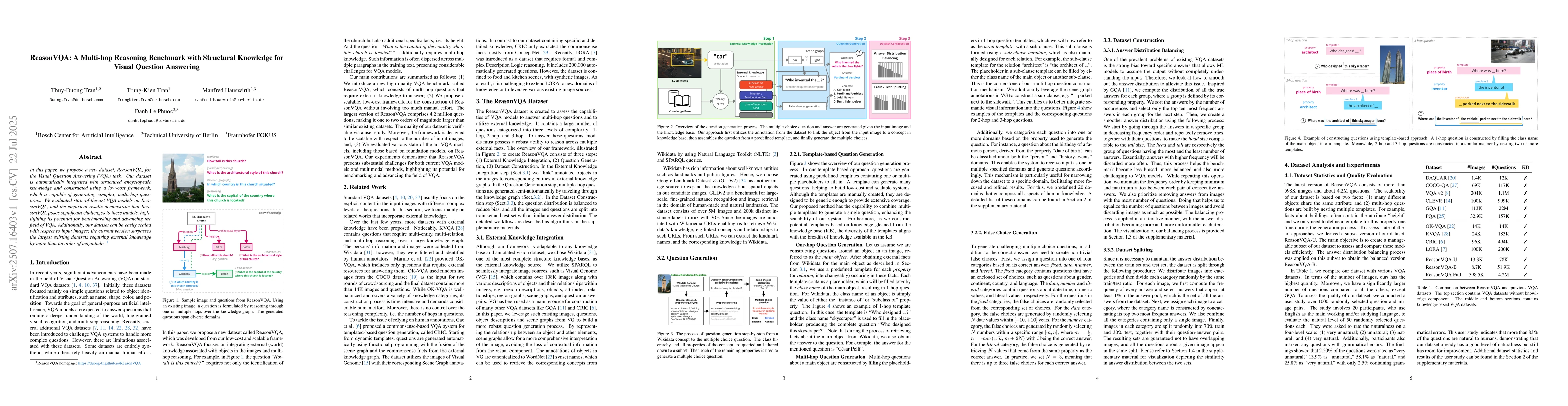 Thumbnail for ReasonVQA: A Multi-hop Reasoning Benchmark with Structural Knowledge for
  Visual Question Answering