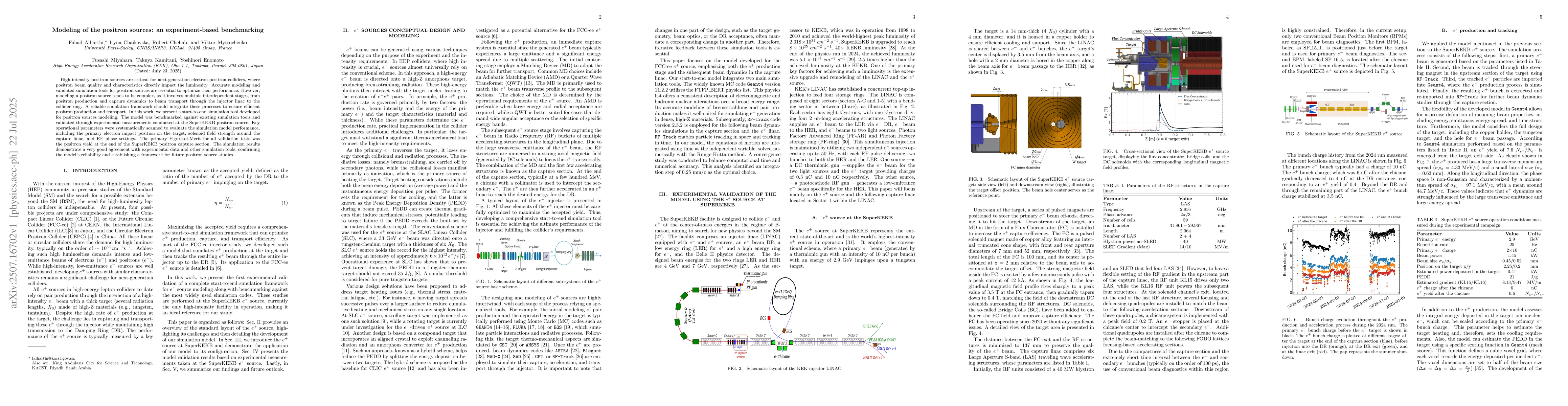 Thumbnail for Modeling of the positron sources: an experiment-based benchmarking