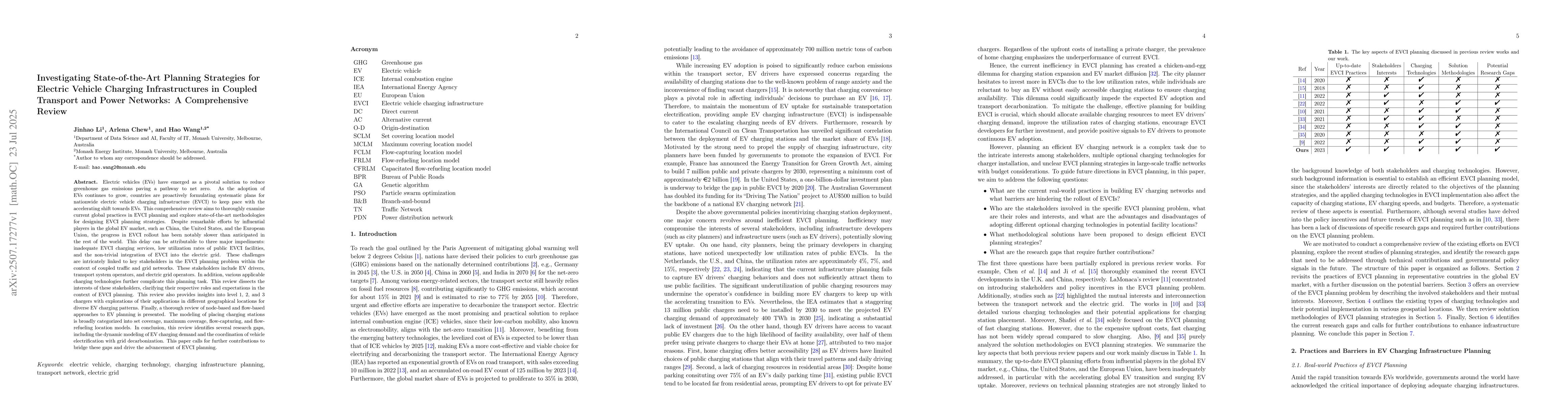 Thumbnail for Investigating State-of-the-Art Planning Strategies for Electric Vehicle
  Charging Infrastructures in Coupled Transport and Power Networks: A
  Comprehensive Review