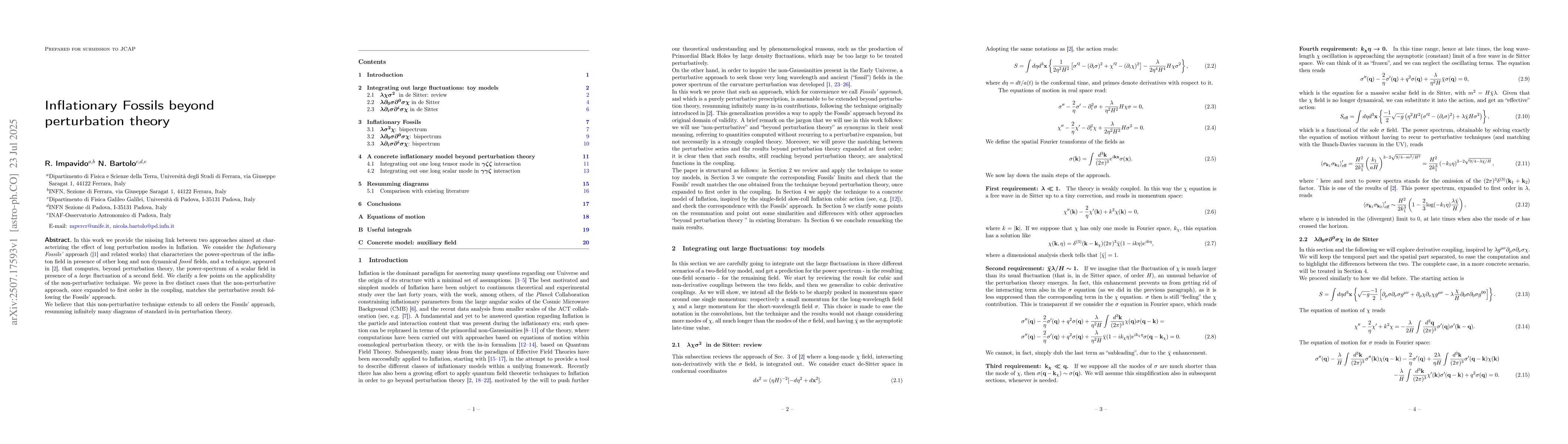 Thumbnail for Inflationary Fossils Beyond Perturbation Theory