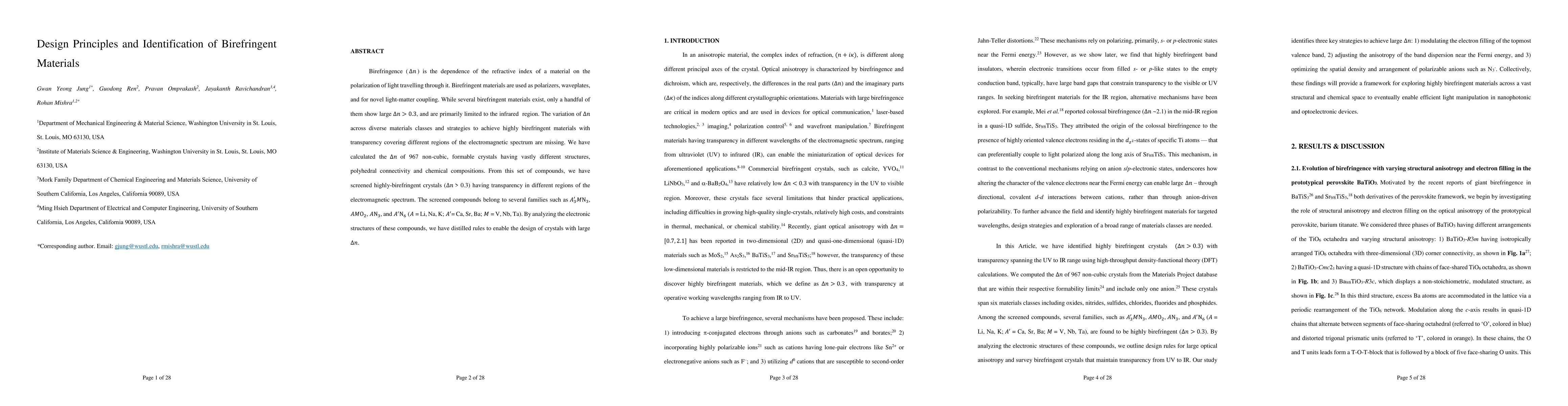 Thumbnail for Design Principles and Identification of Birefringent Materials