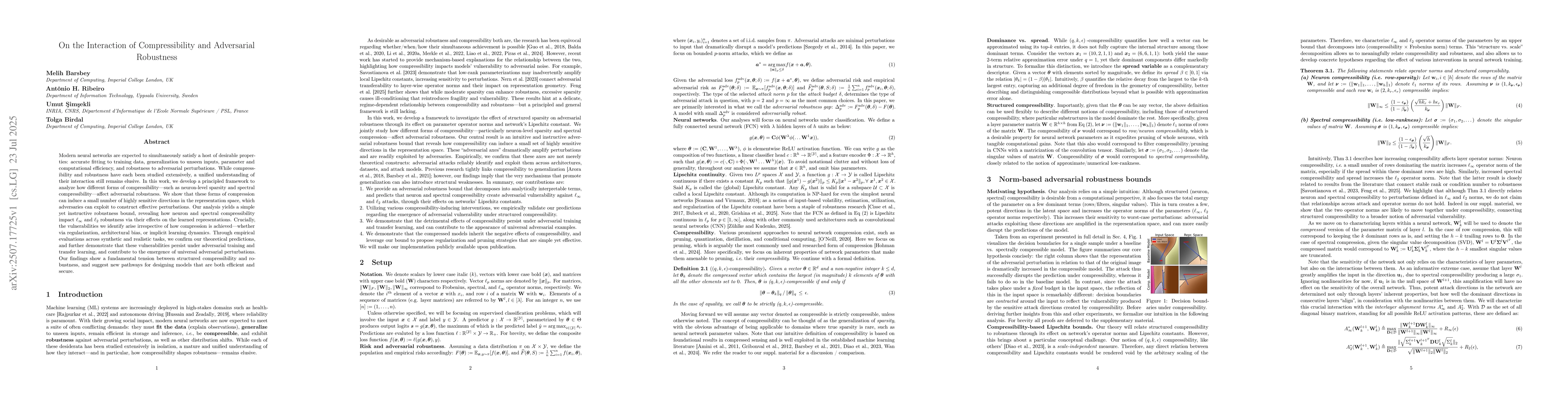 Thumbnail for On the Interaction of Compressibility and Adversarial Robustness