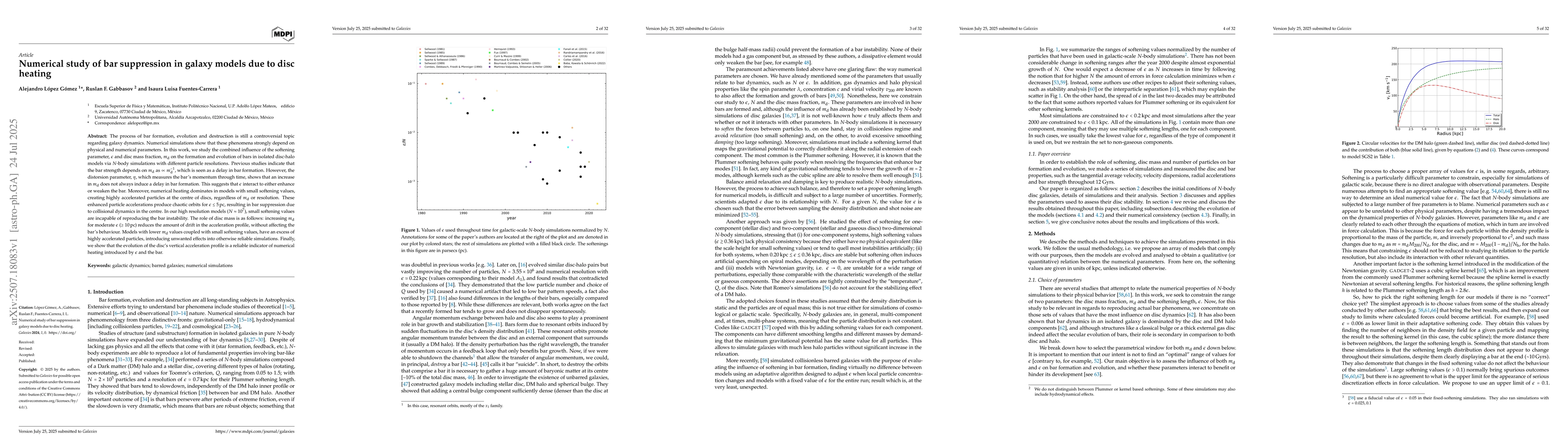 Thumbnail for Numerical Study of Bar Suppression in Galaxy Models Due to Disc Heating