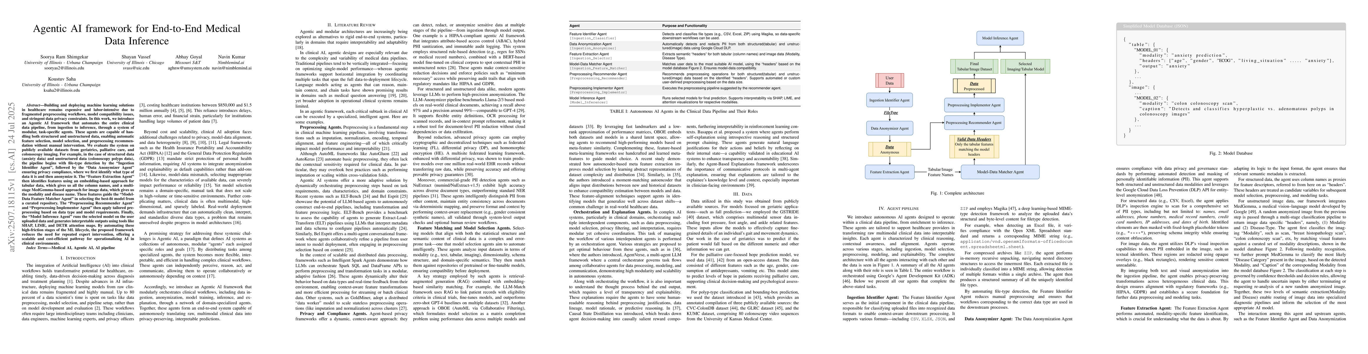 Thumbnail for Agentic AI framework for End-to-End Medical Data Inference