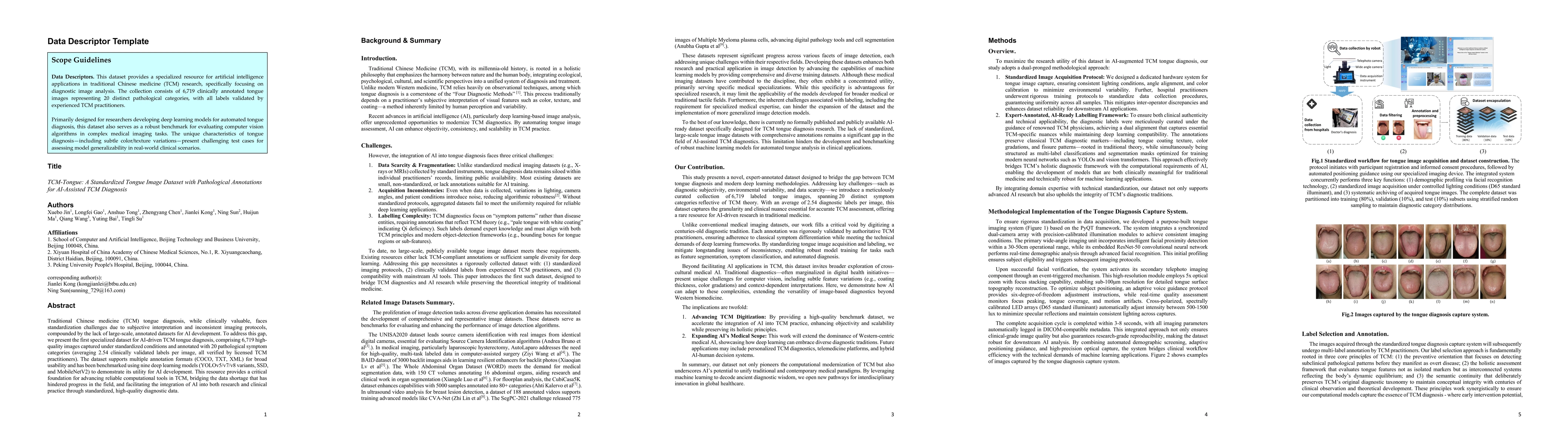Thumbnail for TCM-Tongue: A Standardized Tongue Image Dataset with Pathological
  Annotations for AI-Assisted TCM Diagnosis