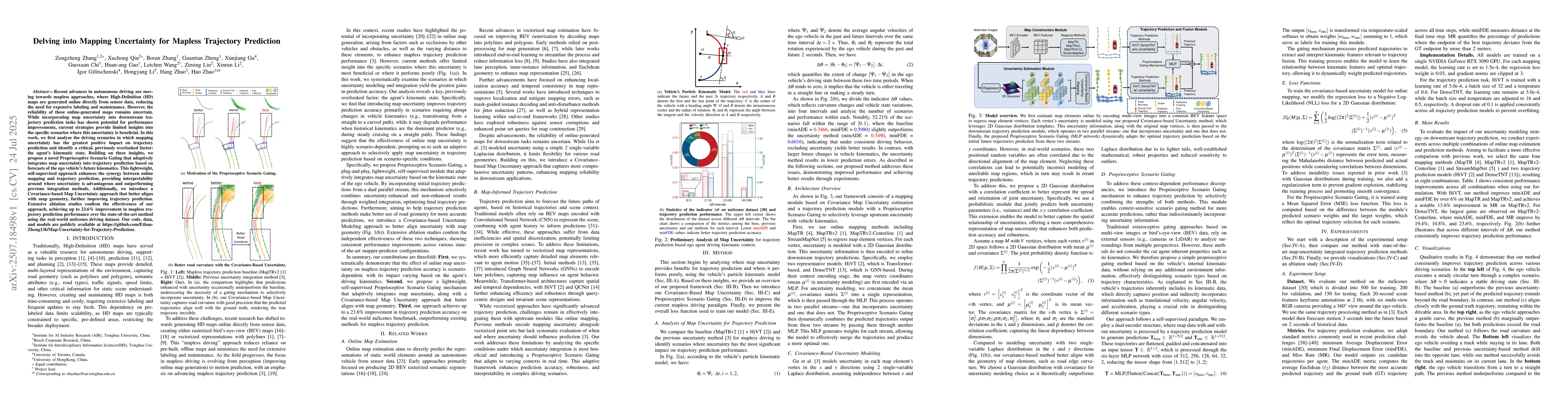 Thumbnail for Delving into Mapping Uncertainty for Mapless Trajectory Prediction