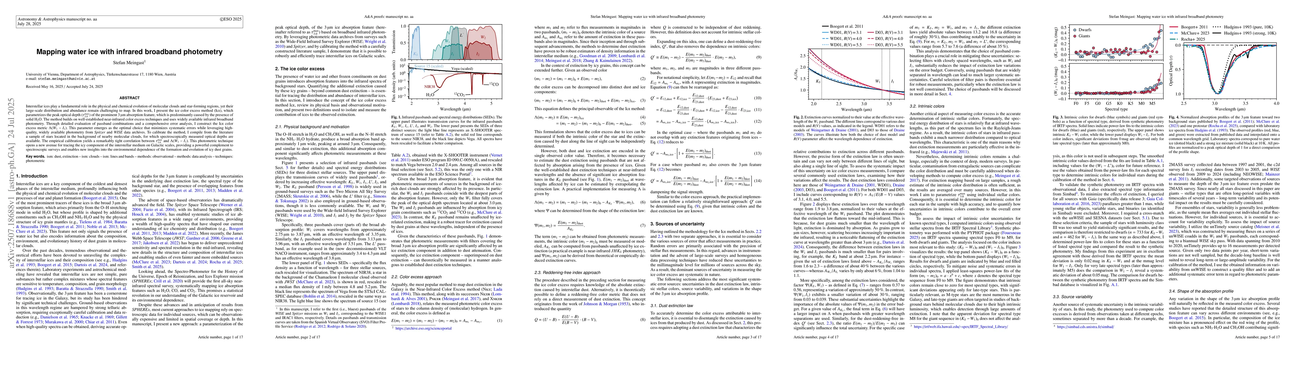Thumbnail for Mapping water ice with infrared broadband photometry