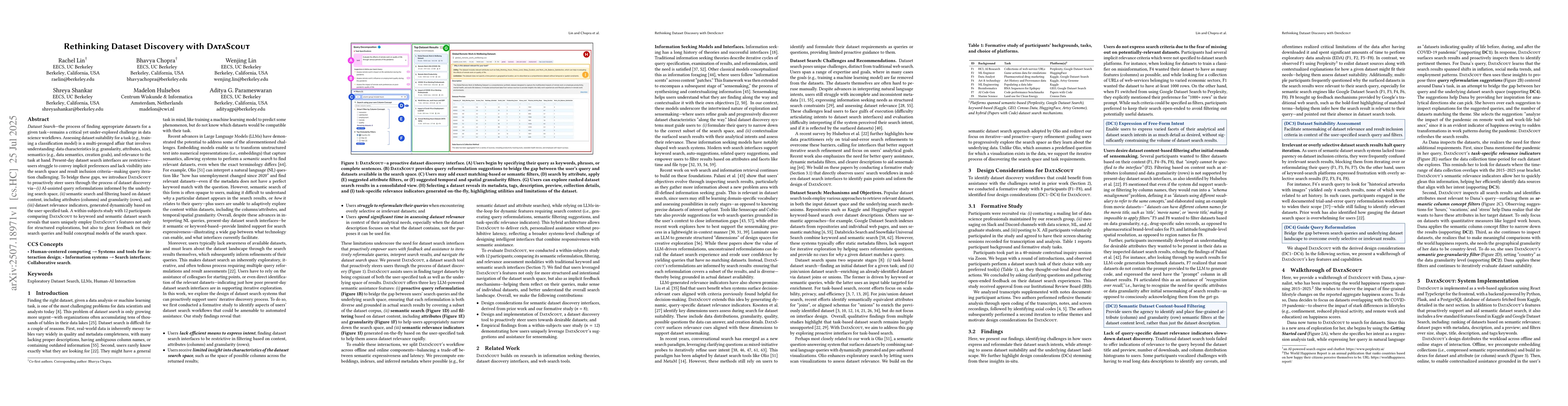 Thumbnail for Rethinking Dataset Discovery with DataScout