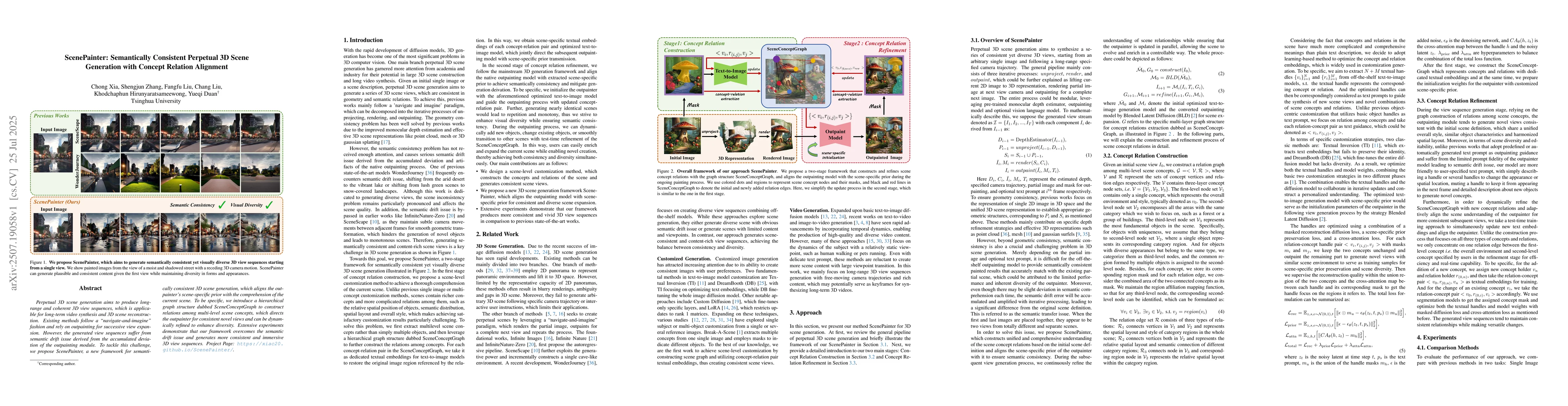 Thumbnail for ScenePainter: Semantically Consistent Perpetual 3D Scene Generation with
  Concept Relation Alignment