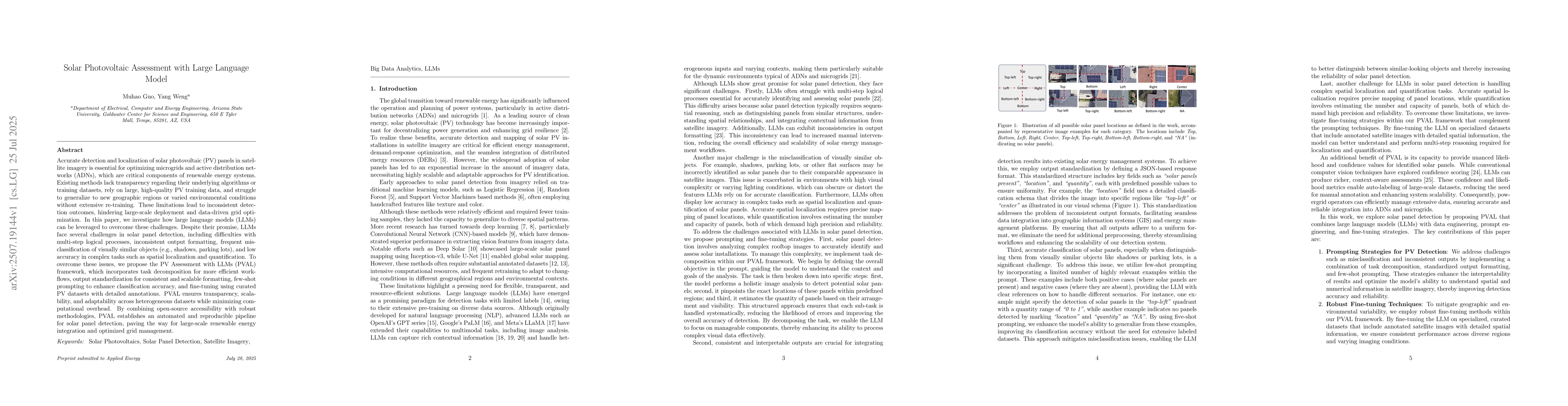 Thumbnail for Solar Photovoltaic Assessment with Large Language Model