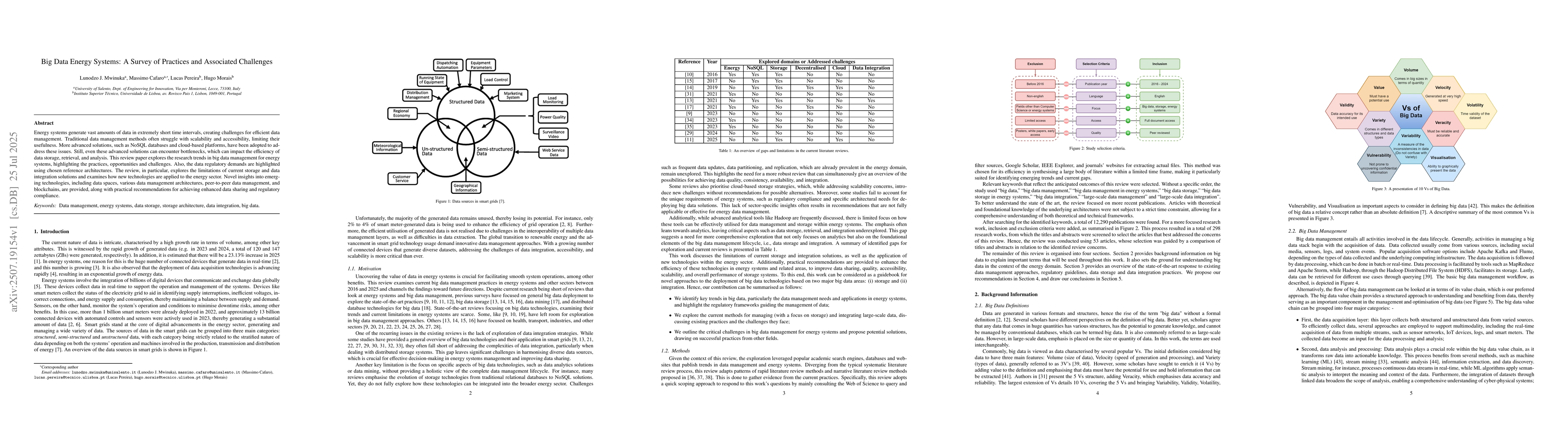 Thumbnail for Big Data Energy Systems: A Survey of Practices and Associated Challenges