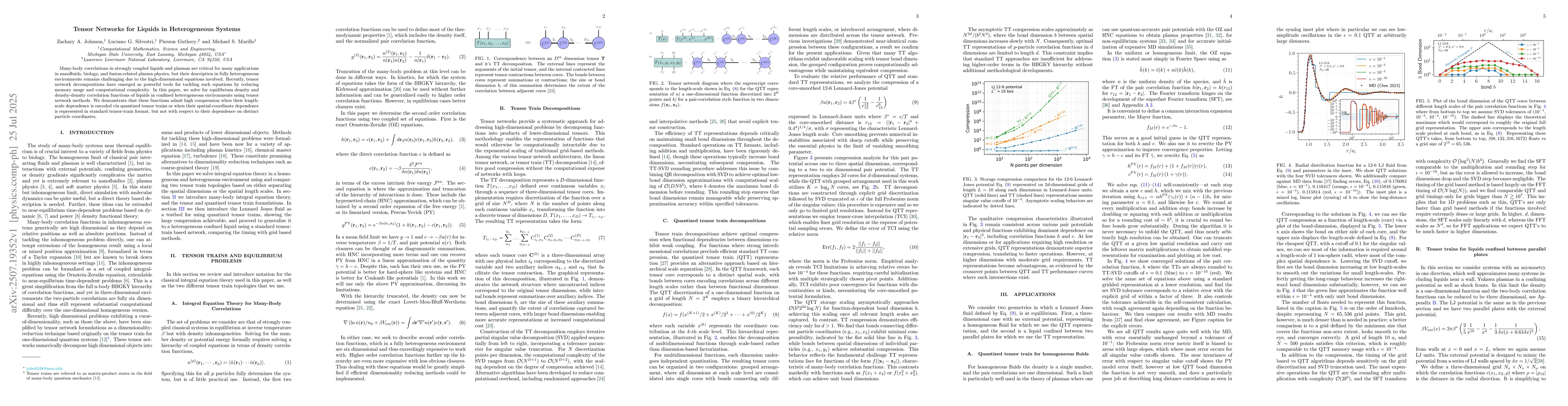 Thumbnail for Tensor Networks for Liquids in Heterogeneous Systems