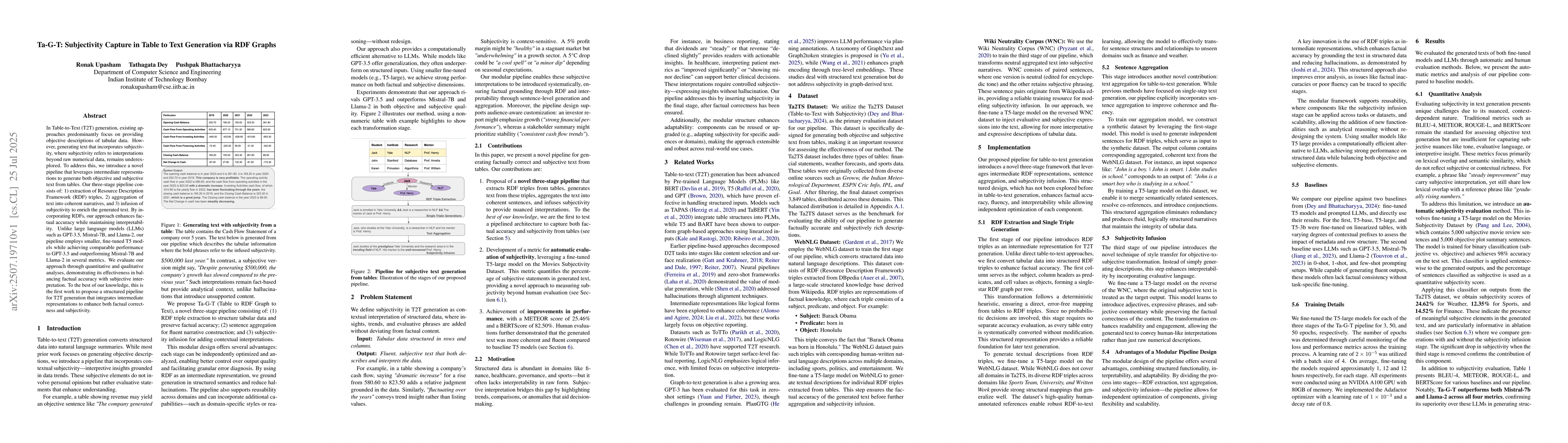Thumbnail for Ta-G-T: Subjectivity Capture in Table to Text Generation via RDF Graphs