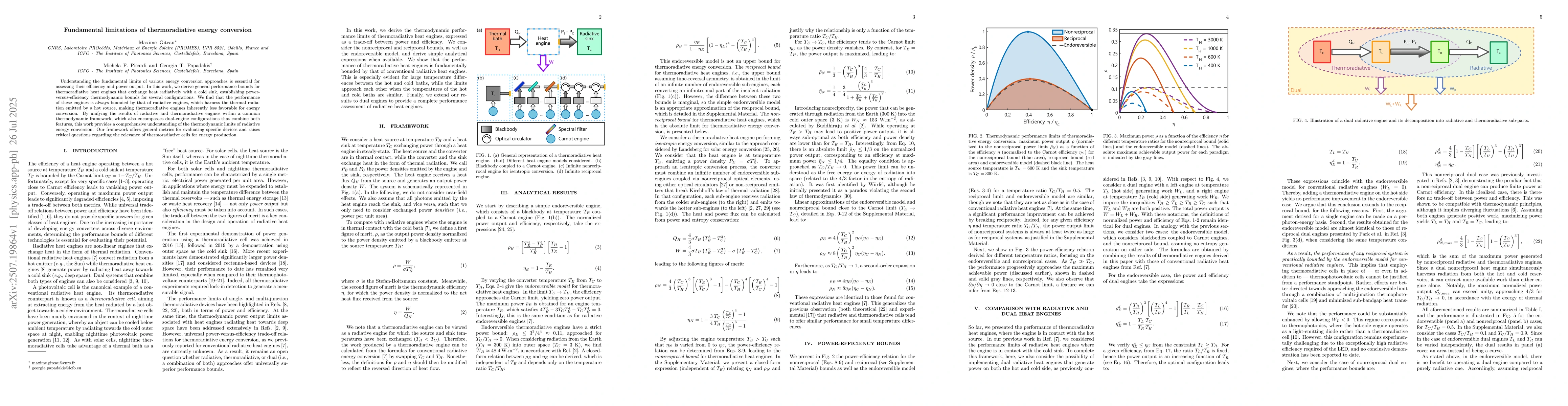 Thumbnail for Fundamental limitations of thermoradiative energy conversion