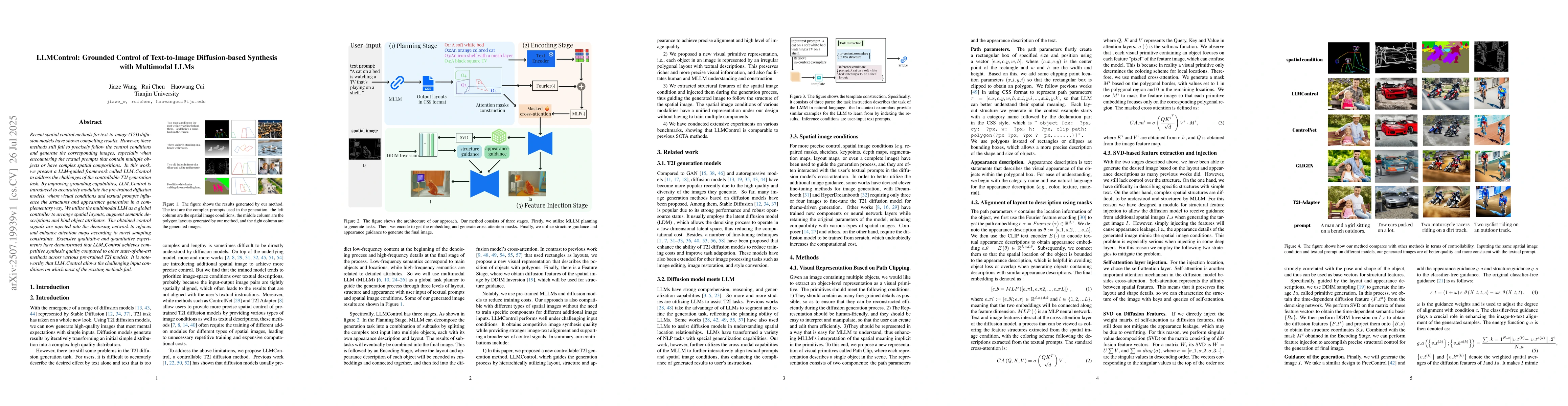 Thumbnail for LLMControl: Grounded Control of Text-to-Image Diffusion-based Synthesis
  with Multimodal LLMs