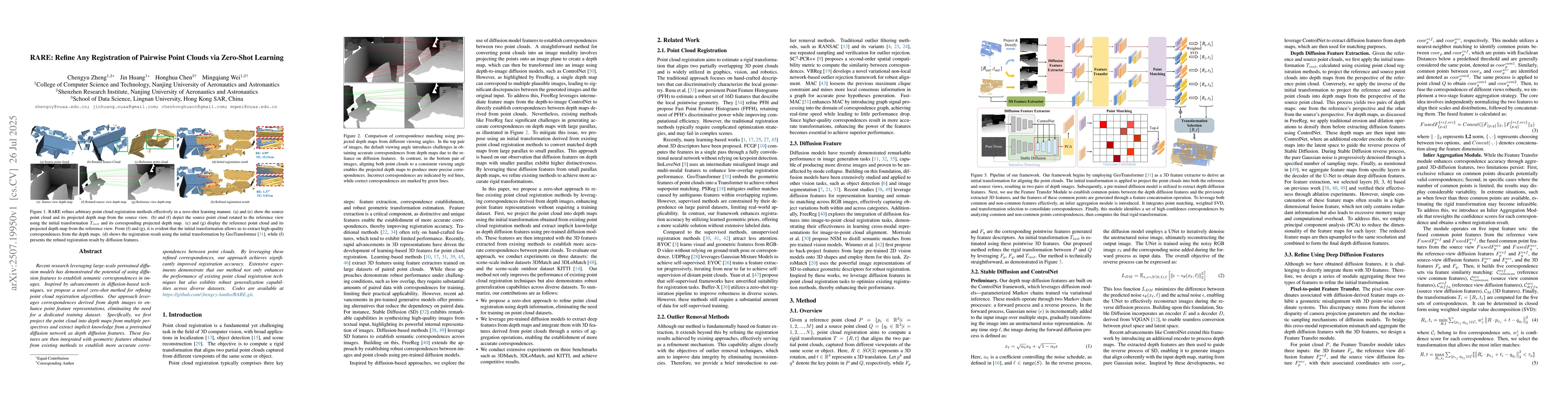 Thumbnail for RARE: Refine Any Registration of Pairwise Point Clouds via Zero-Shot
  Learning