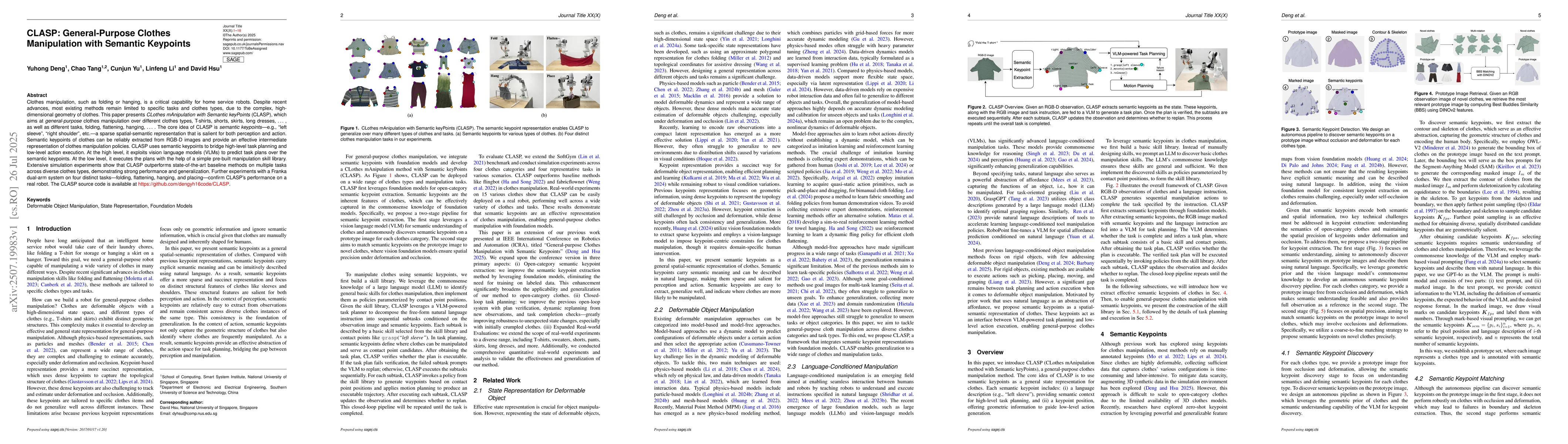 Thumbnail for CLASP: General-Purpose Clothes Manipulation with Semantic Keypoints