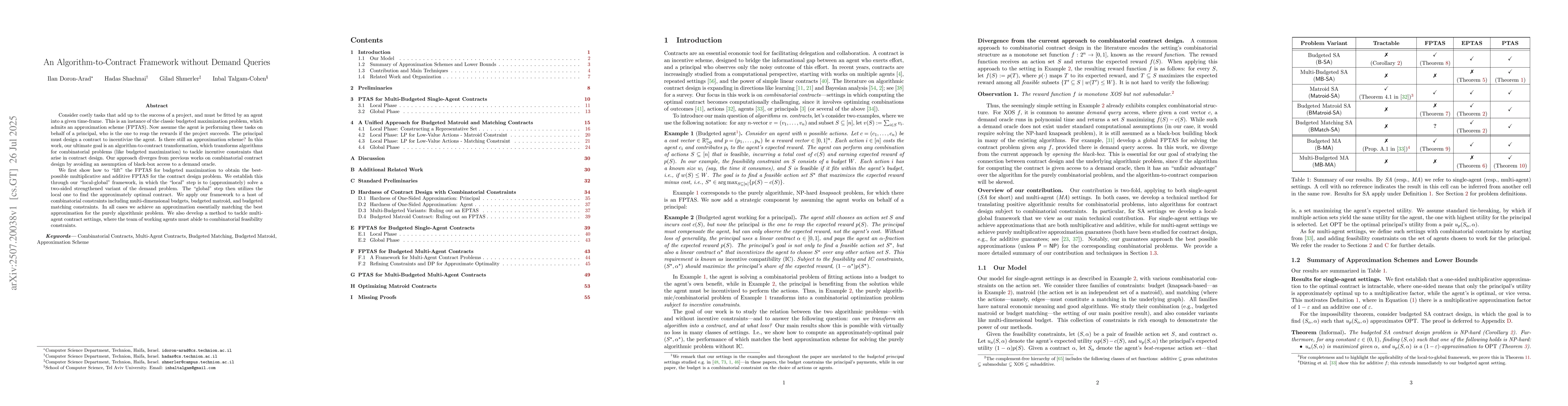Thumbnail for An Algorithm-to-Contract Framework without Demand Queries
